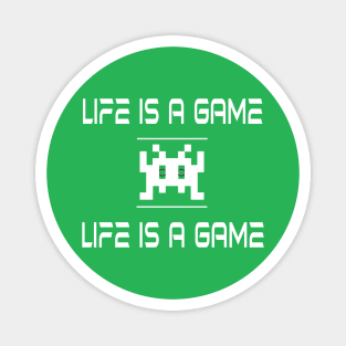 80's Gamer Life Sci Fi Alien Tee Magnet